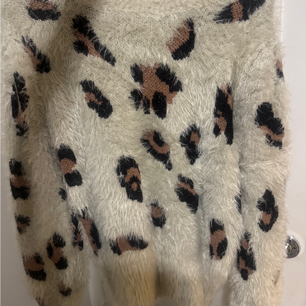 eesome leopard sweater